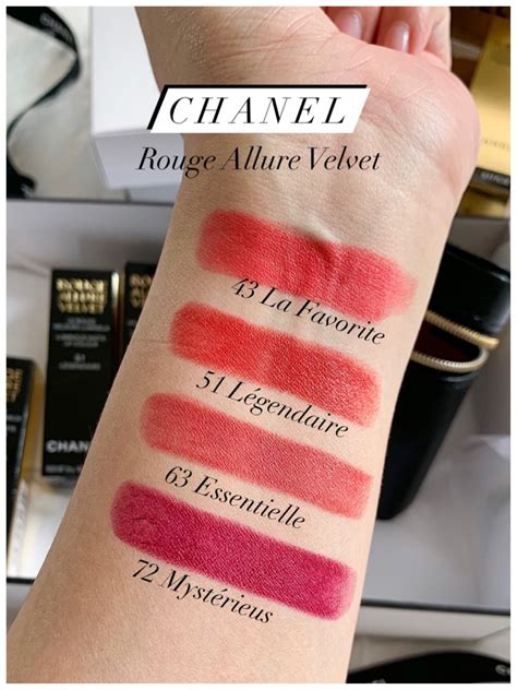 chanel rouge velvet color.